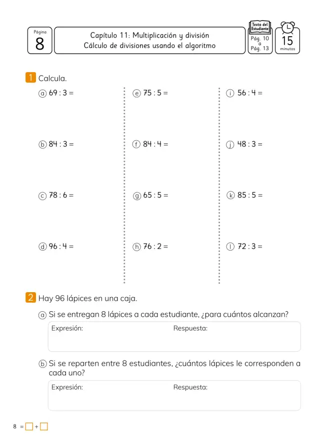 Página 10 de Sumo Primero – Cuarto Básico | Texto del Estudiante MINEDUC – Descargar PDF · 2024
