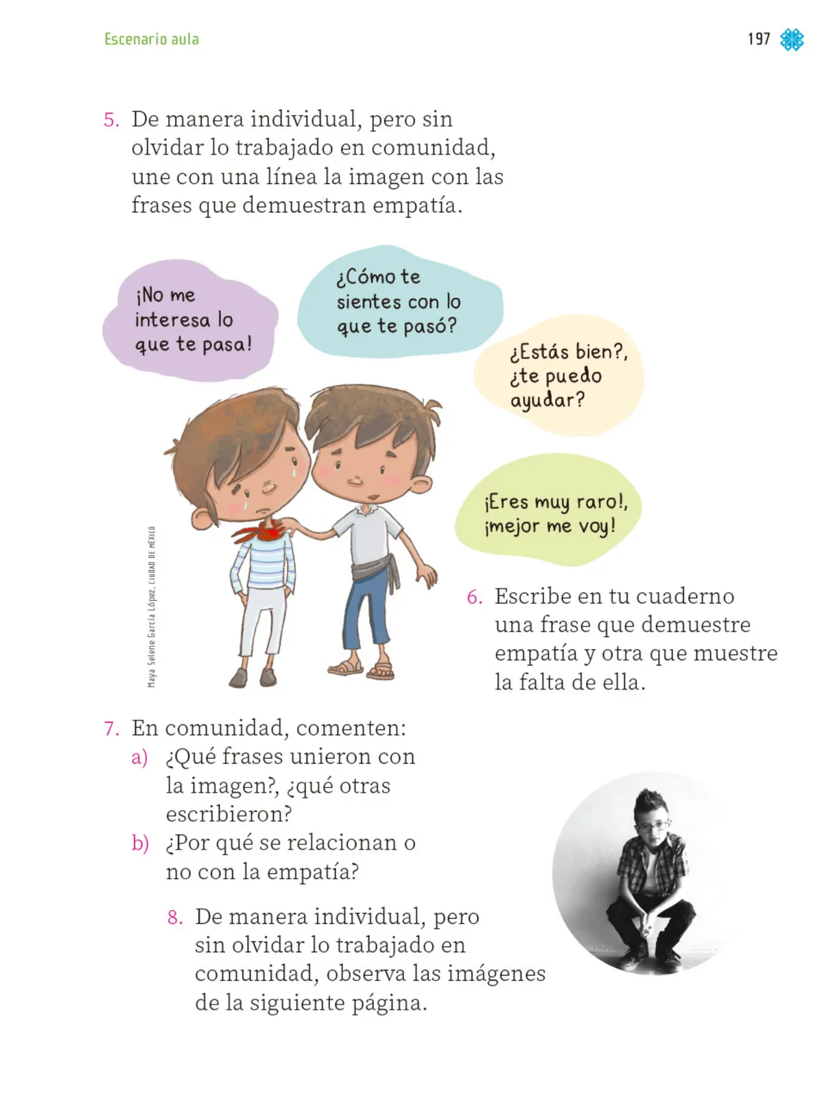 Página 198 de Proyectos de Aula.   Libro de Educación Primaria Grado 1°  Ciclo Escolar 2025 - 2026