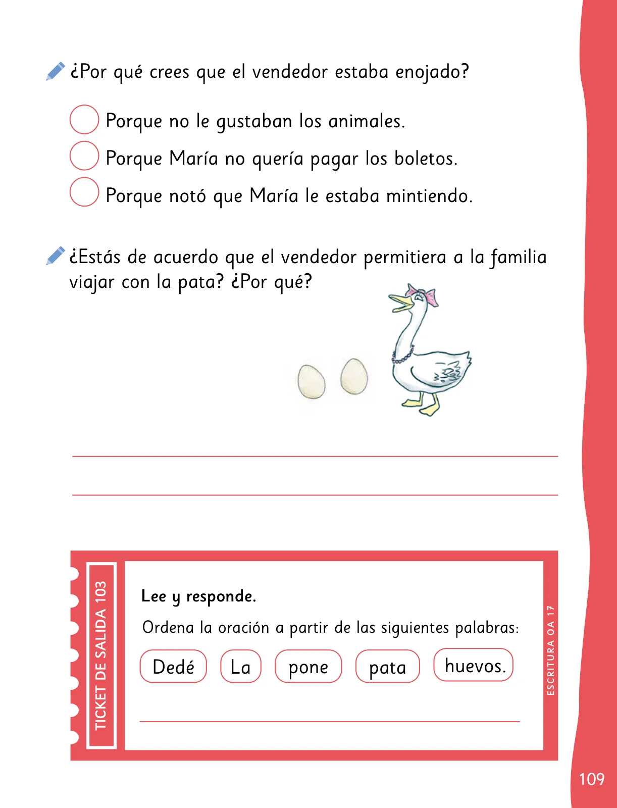 Miniatura página 111 de Lenguaje y Comunicación – Segundo Básico – Texto del Estudiante MINEDUC – Descargar PDF · 2024