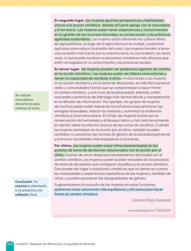 Página 224 de Lenguaje y Comunicación – Sexto Básico | Texto del Estudiante MINEDUC – Descargar PDF · 2024