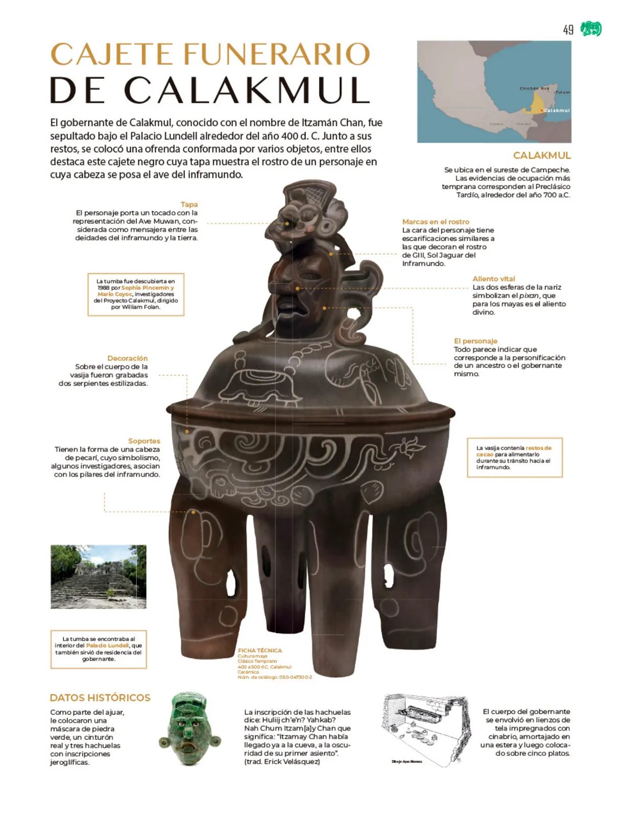 Miniatura página 50 de Colección Nanahuatzin. Múltiples lenguajes.  Libro de Educación Telesecundaria Grado 3°  Ciclo Escolar 2025 - 2026