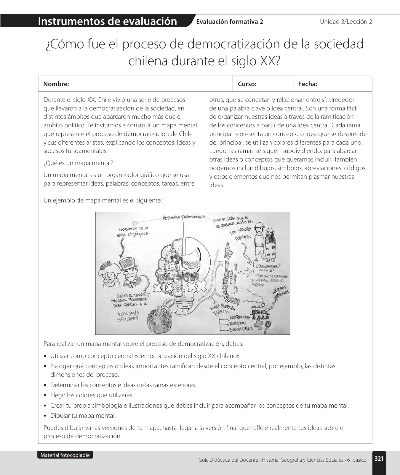 Página 111 de Historia, Geografía y Ciencias Sociales – Sexto Básico | Texto del Estudiante MINEDUC – Descargar PDF · 2024