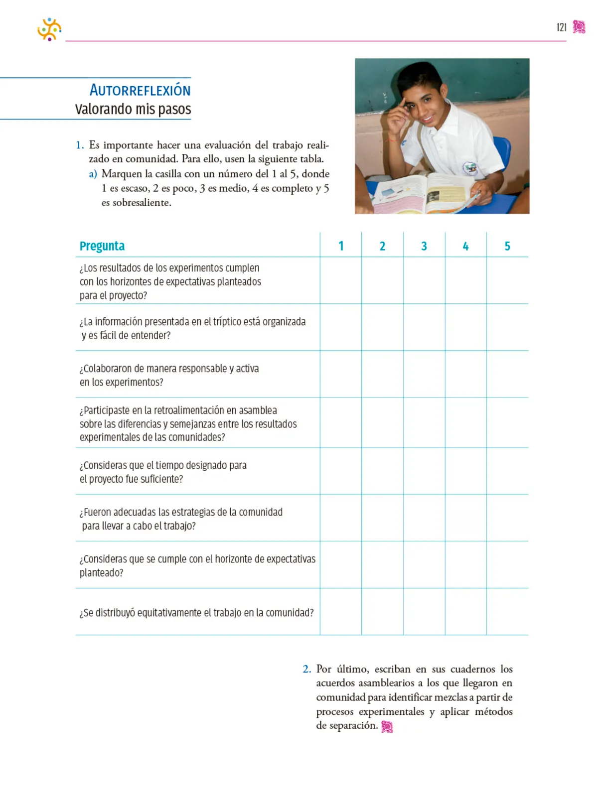 Miniatura página 122 de Colección Nanahuatzin. Nuestro libro de proyectos.   Libro de Educación Secundaria Grado 3°  Ciclo Escolar 2025 - 2026