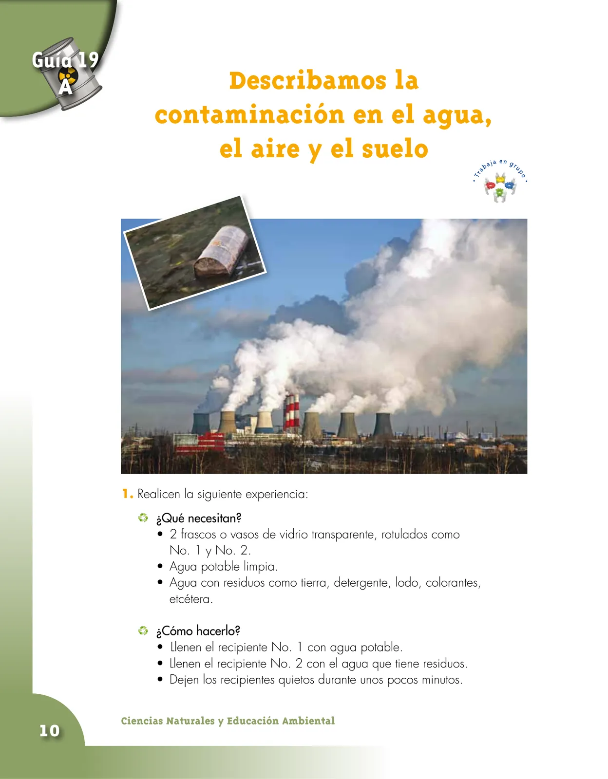 Página 10 de Ciencias Naturales 4° · Cartilla 03