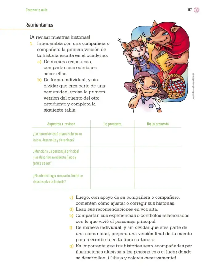 Página 100 de Proyectos de Aula. Libro de Educación Primaria Grado 3° Ciclo Escolar 2025 - 2026