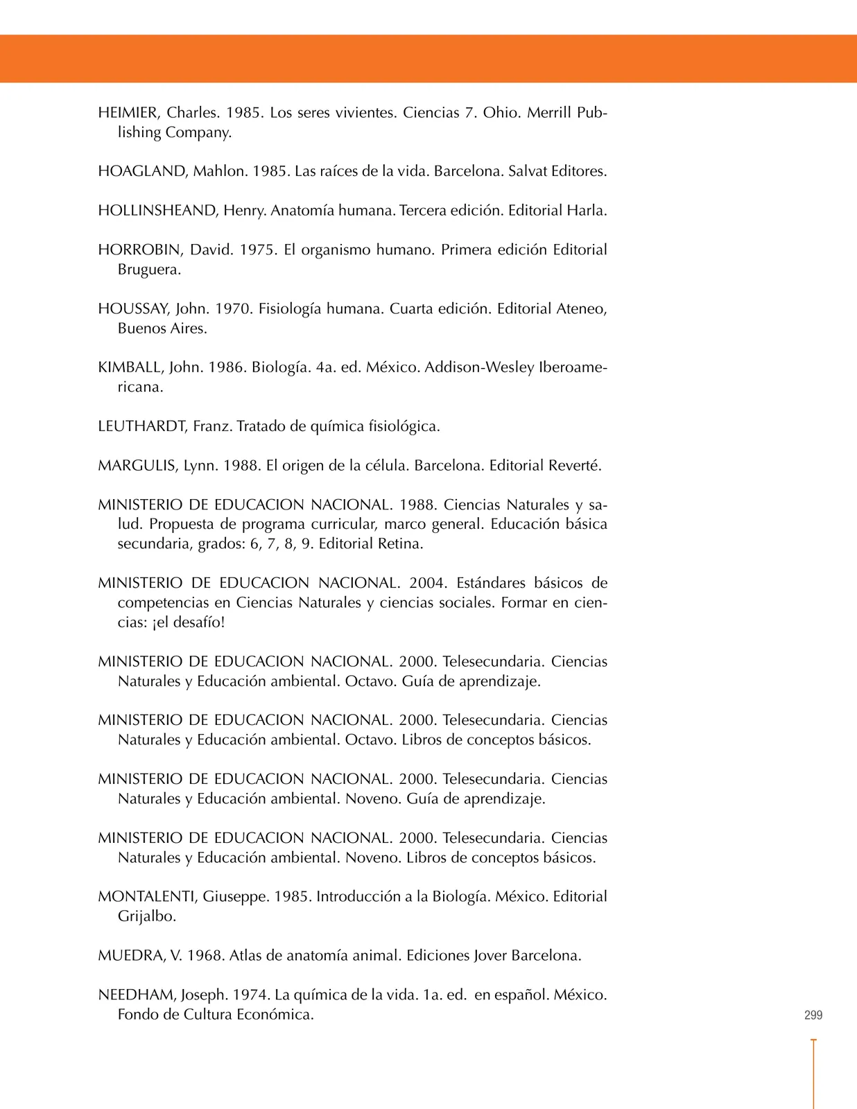 Página 299 de Ciencias Naturales 8° · Secundaria Activa
