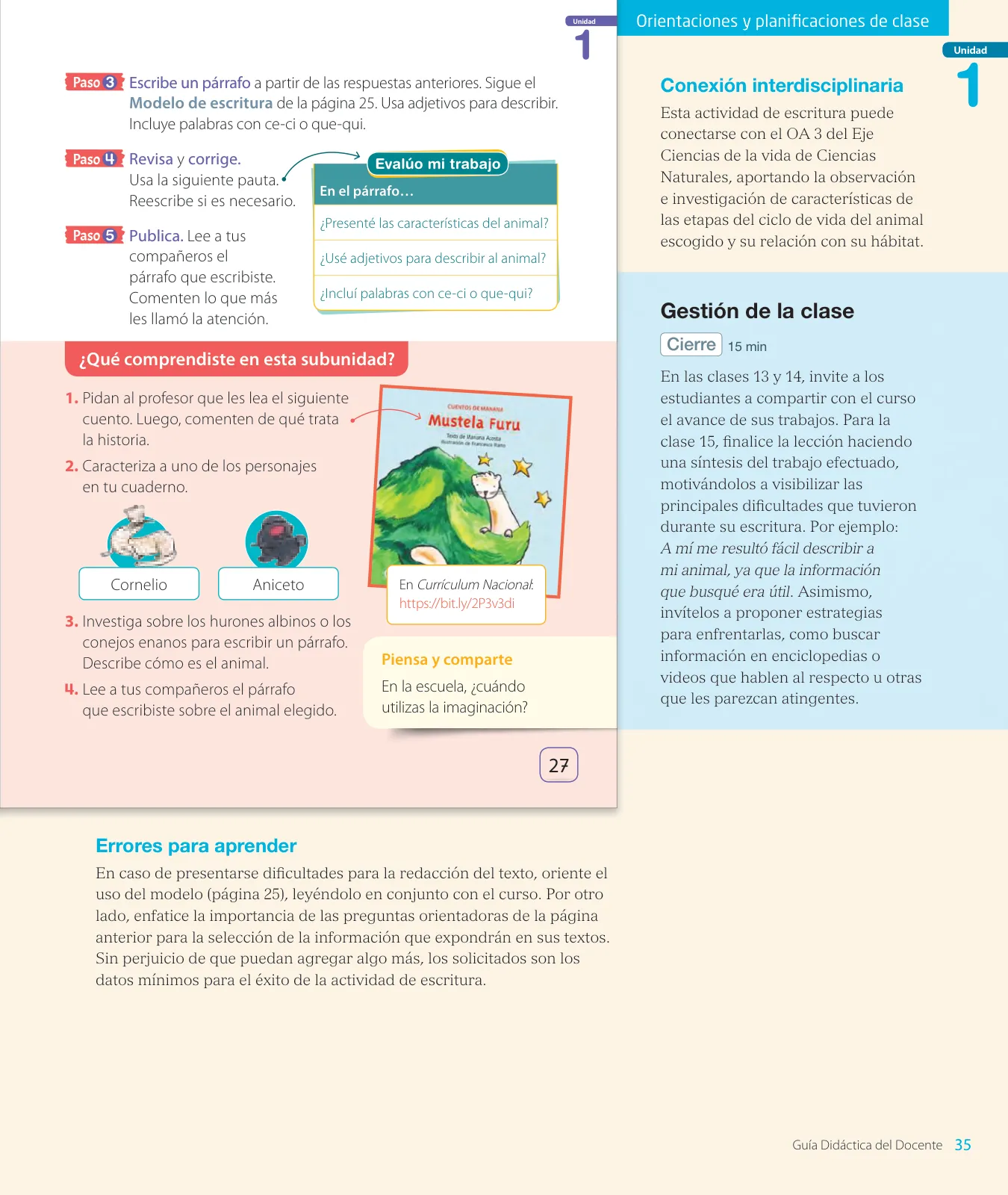 Miniatura página 37 de Lenguaje y Comunicación – Segundo Básico – Texto del Estudiante MINEDUC – Descargar PDF · 2024