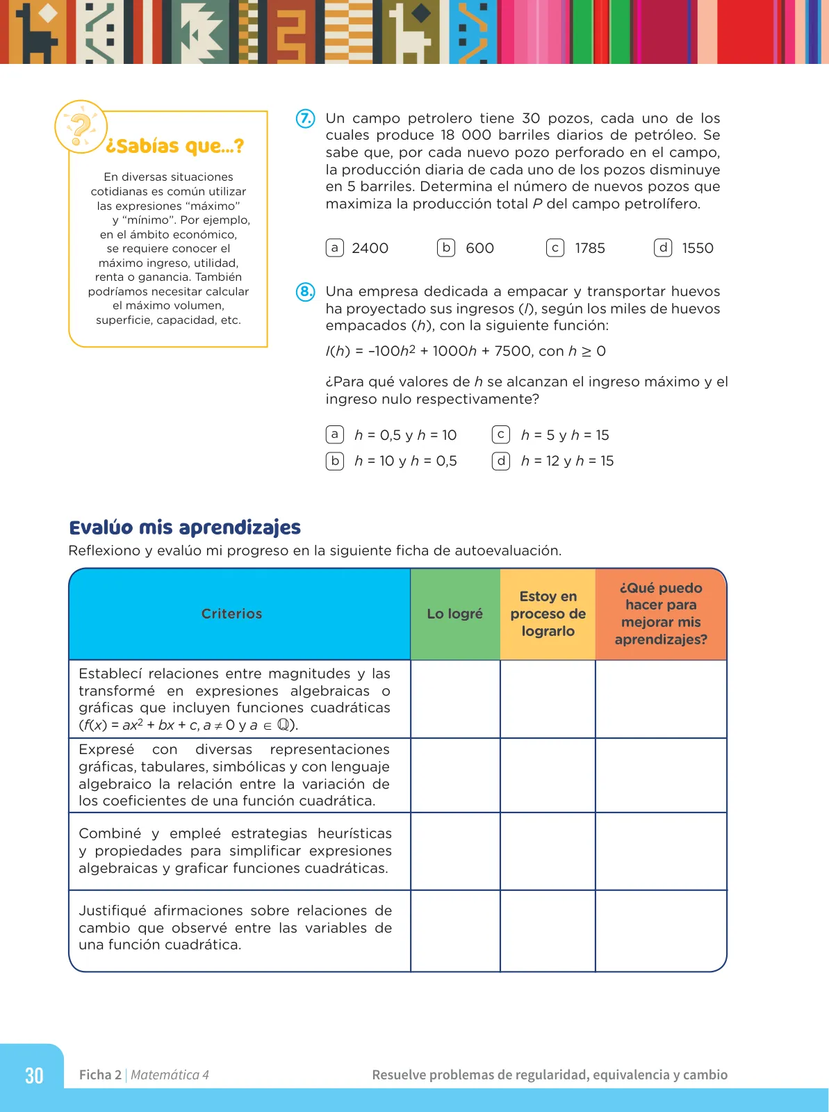 Miniatura página 32 de Fichas de Matemática 4 · 2024