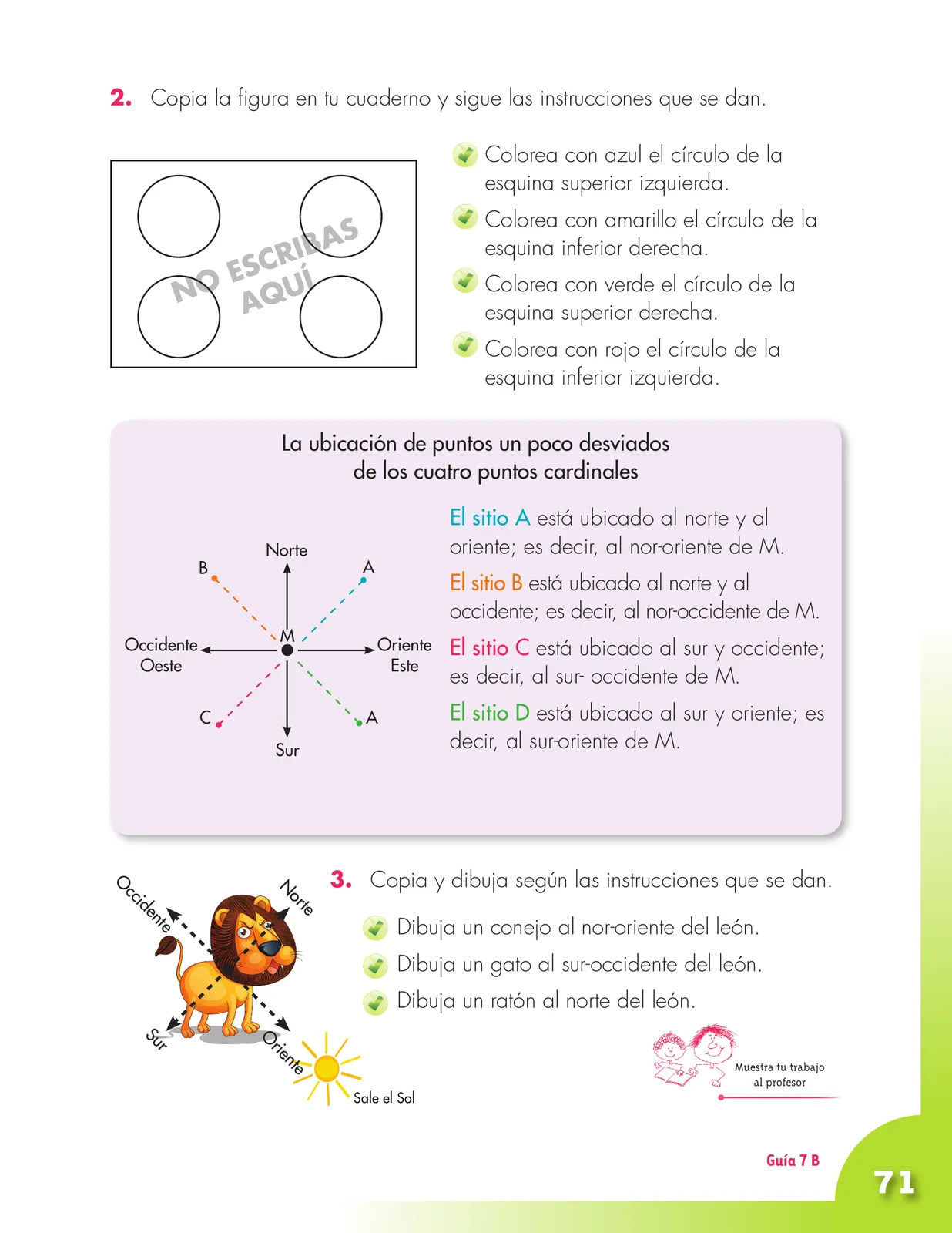 Página 71 de Matematica 3° · Cartilla 01