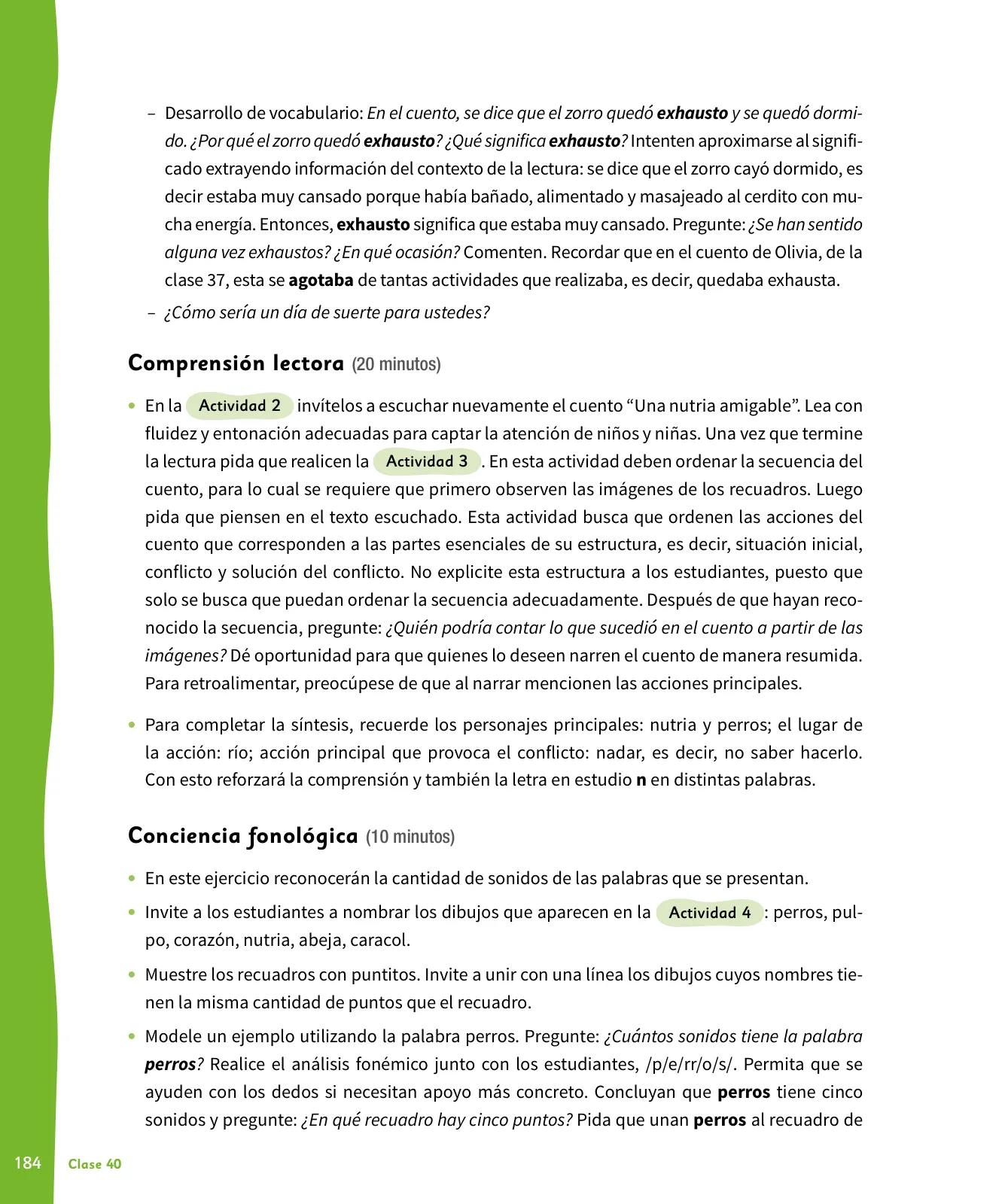 Miniatura página 185 de Lenguaje y Comunicación – Primero Básico | Texto del Estudiante MINEDUC – Descargar PDF · 2024