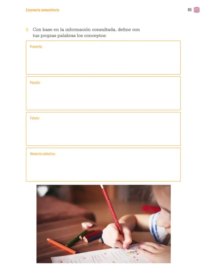 Página 68 de Proyectos Comunitarios. Libro de Educación Primaria Grado 3° Ciclo Escolar 2025 - 2026