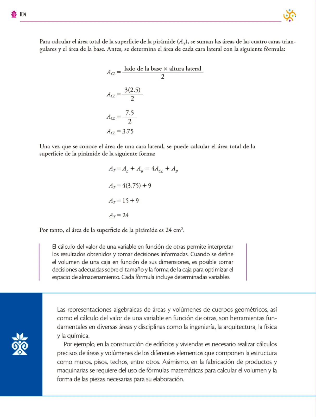 Miniatura página 105 de Colección Nanahuatzin. Saberes y pensamiento científico.   Libro de Educación Secundaria Grado 3°  Ciclo Escolar 2025 - 2026