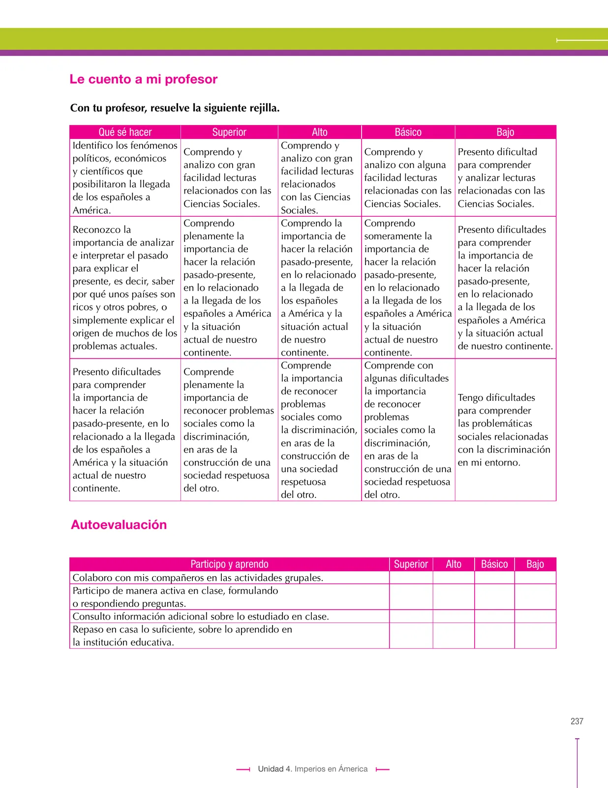 Miniatura página 237 de Ciencias Sociales 7° · Secundaria Activa
