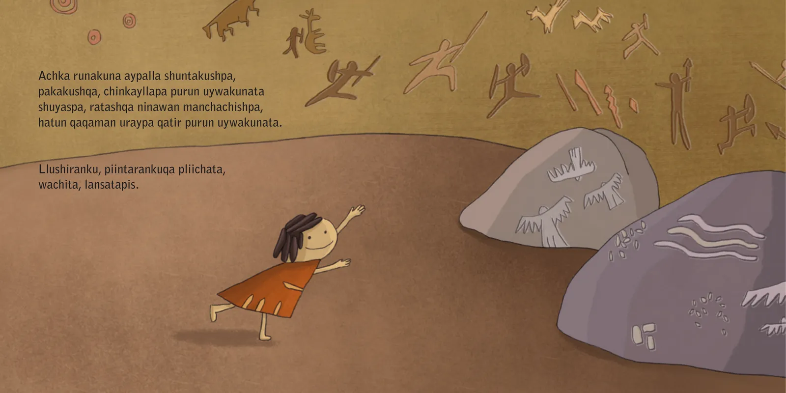 Página 7 de Unay wata ñawpata - Antes muy antes. Willakuy 5, Quechua Huánuco · 2009