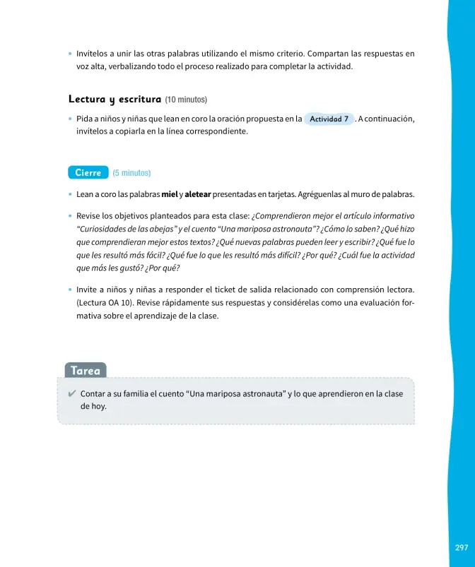 Página 298 de Lenguaje y Comunicación – Primero Básico | Texto del Estudiante MINEDUC – Descargar PDF · 2024