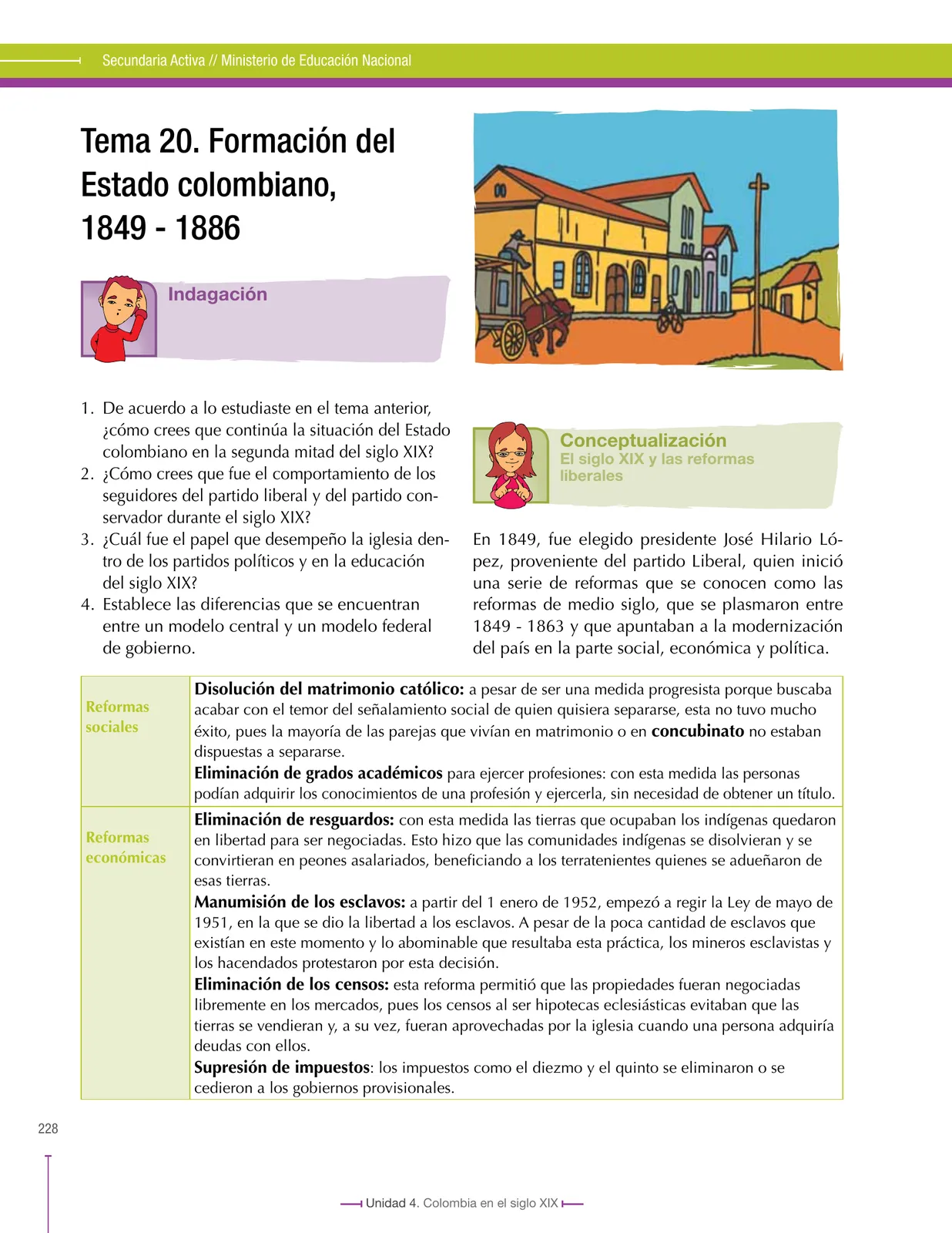 Página 228 de Ciencias Sociales 8° · Secundaria Activa