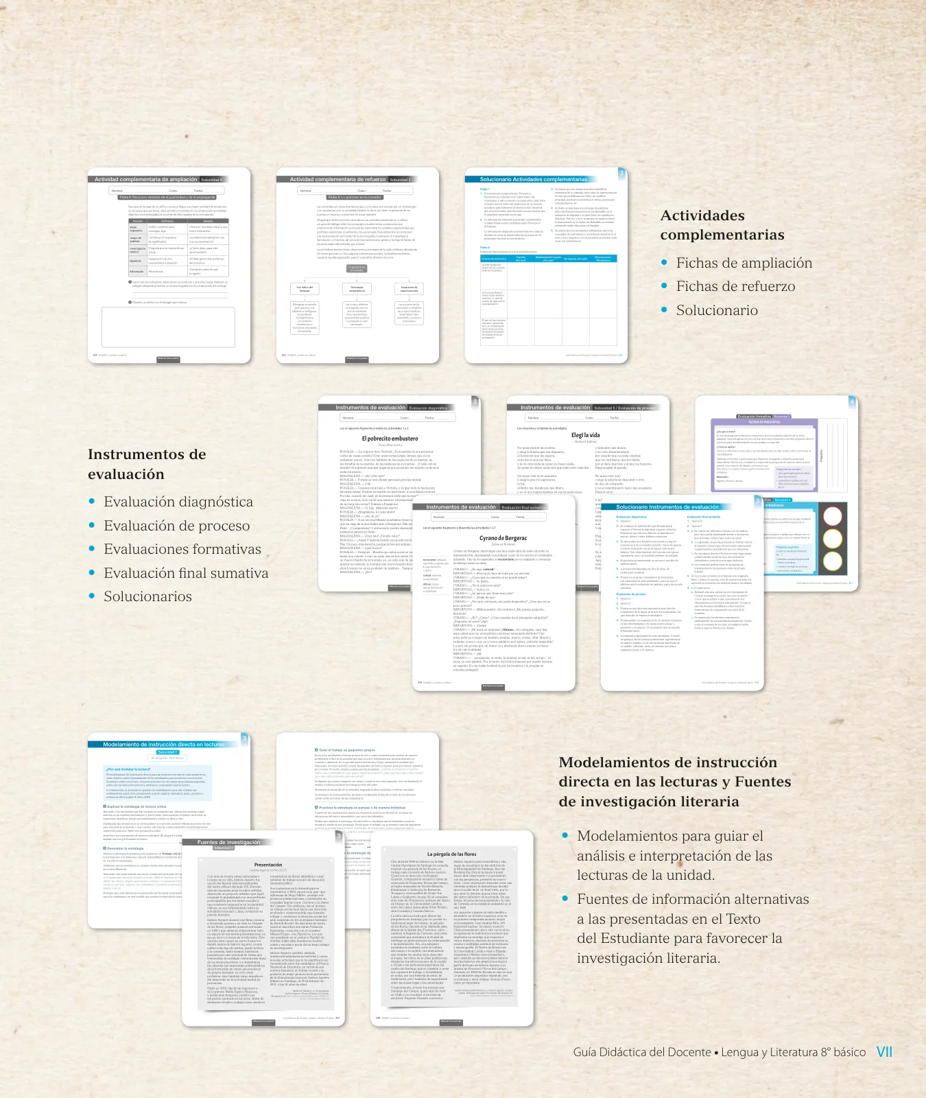 Página 9 de Lengua y Literatura – Octavo Básico | Texto del Estudiante MINEDUC – Descargar PDF · 2024
