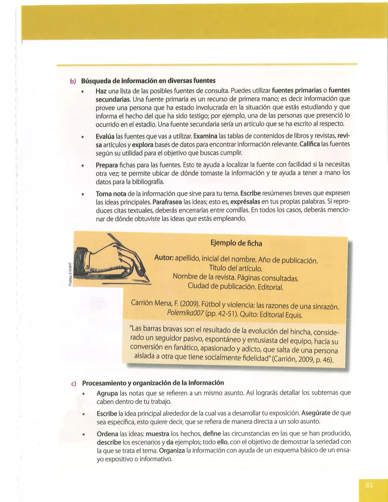 Página 83 de Lengua Y Literatura · 9 EGB · 2025