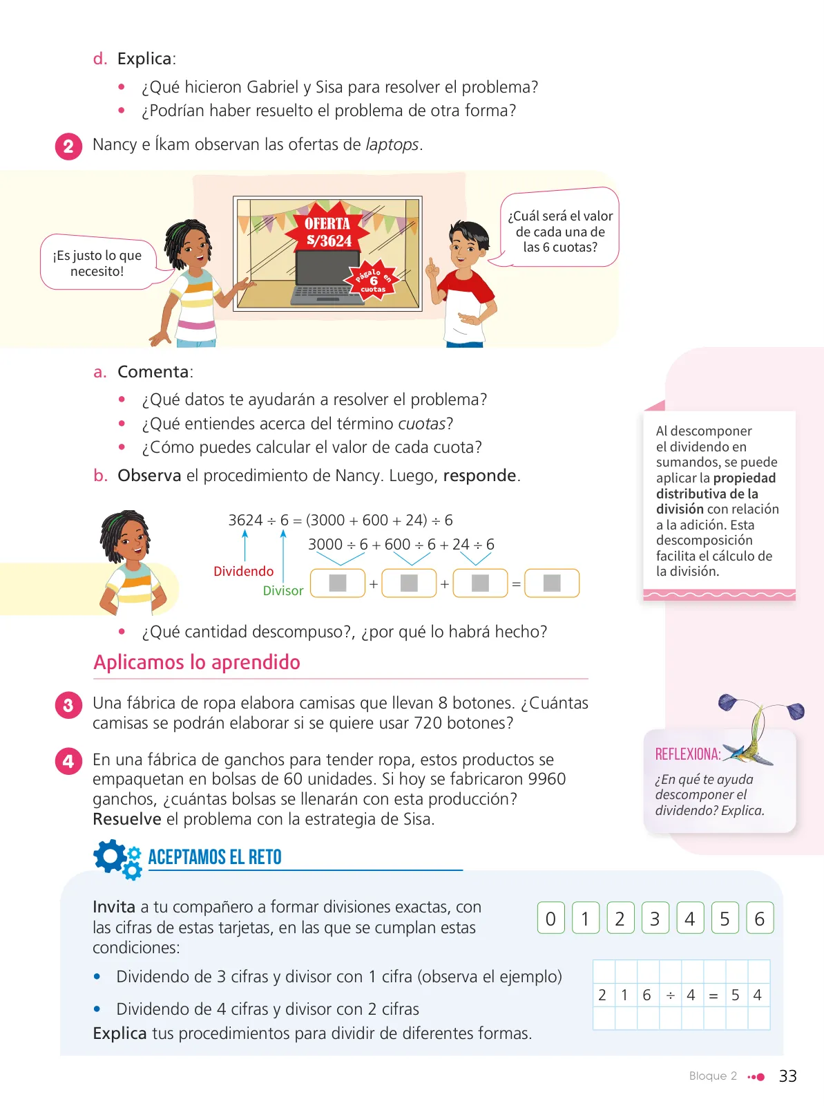 Miniatura página 35 de Texto de Matemática 5. Quinto grado de Primaria · 2024