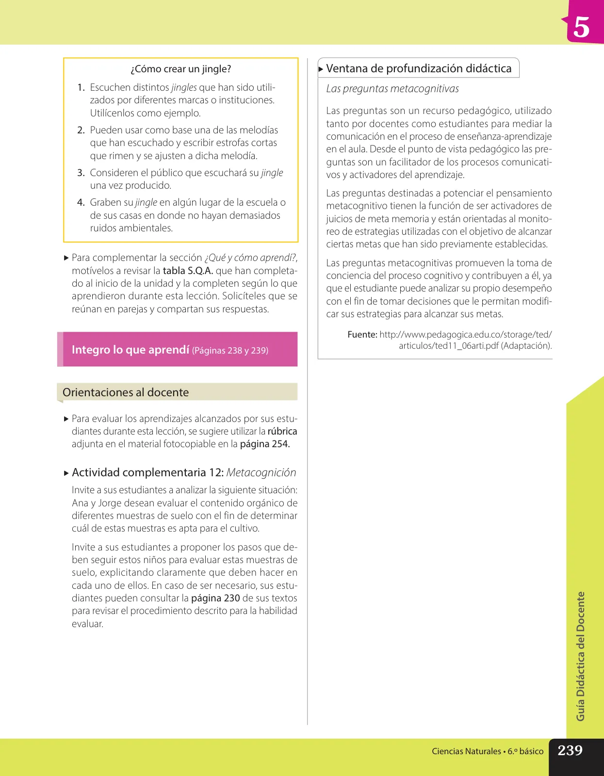 Miniatura página 126 de Libro de Ciencias Naturales – Quinto Básico | Texto del Estudiante MINEDUC – Descargar PDF · 2024