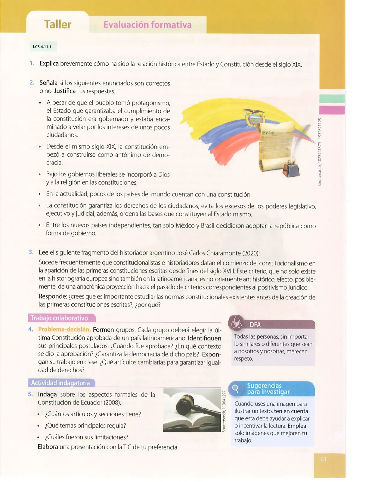 Página 40 de Estudios Sociales 10° · Egb 10 Estudios Sociales 2025 · 2025