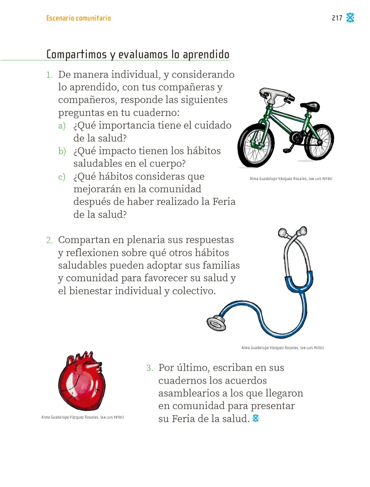 Página 220 de Proyectos Comunitarios.   Libro de Educación Primaria Grado 2°  Ciclo Escolar 2025 - 2026