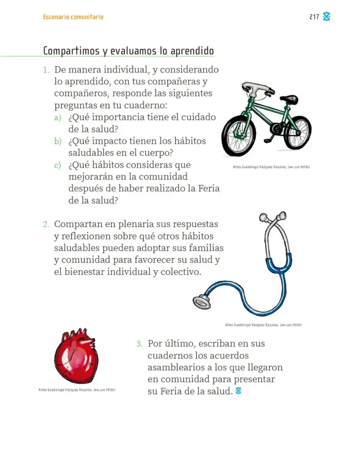 Página 220 de Proyectos Comunitarios. Libro de Educación Primaria Grado 2° Ciclo Escolar 2025 - 2026