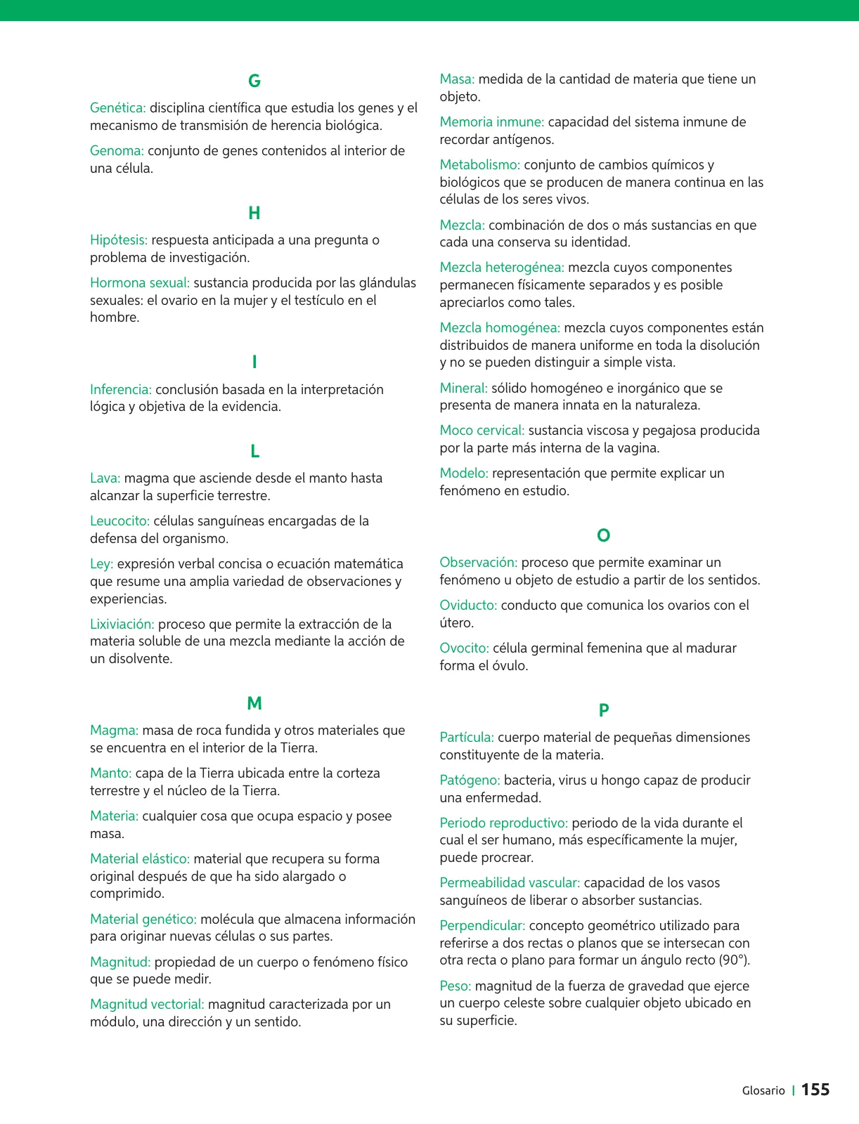 Miniatura página 156 de Ciencias Naturales – Séptimo Básico | Texto del Estudiante MINEDUC – Descargar PDF · 2024