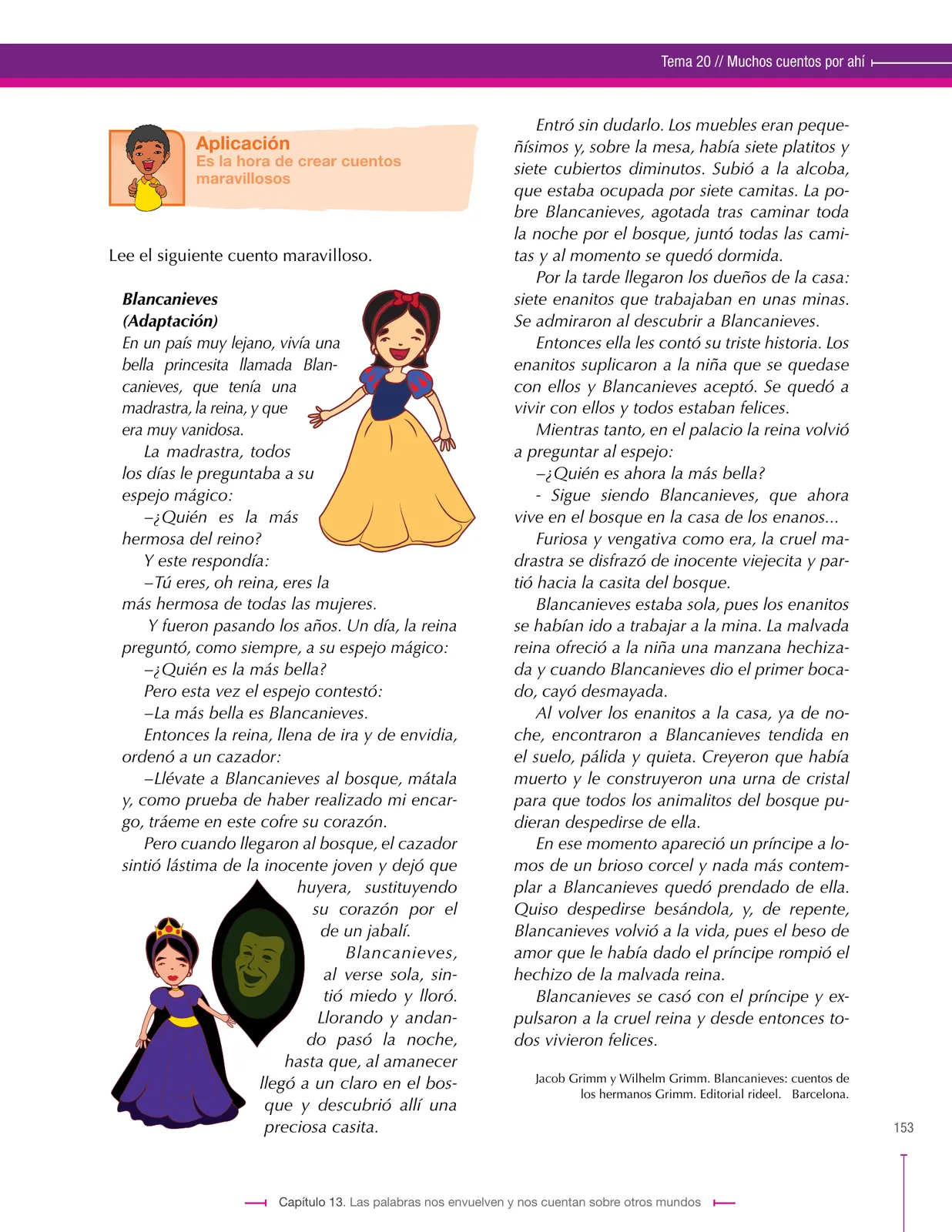 Miniatura página 153 de Lenguaje 6° · Secundaria Activa