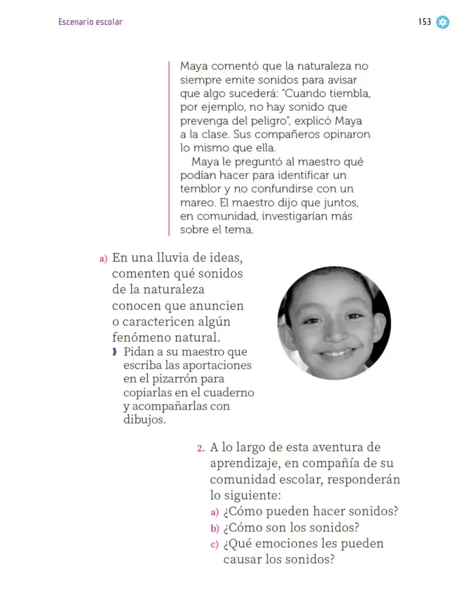Página 154 de Proyectos Escolares. Libro de Educación Primaria Grado 1° Ciclo Escolar 2025 - 2026