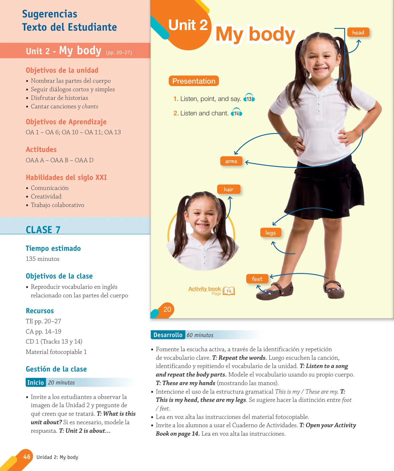 Miniatura página 48 de Inglés – Primero Básico | Student’s Book MINEDUC – Descargar PDF · 2024