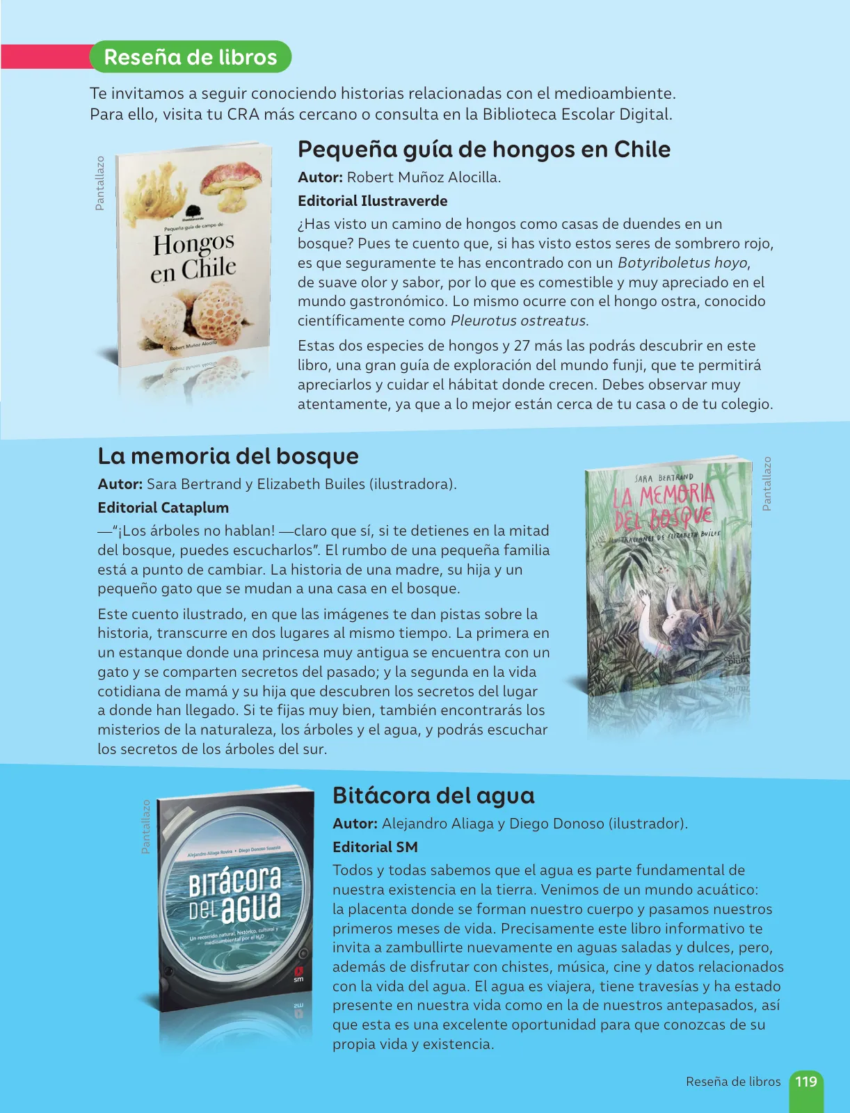 Miniatura página 121 de Lenguaje y Comunicación – Sexto Básico | Texto del Estudiante MINEDUC – Descargar PDF · 2024