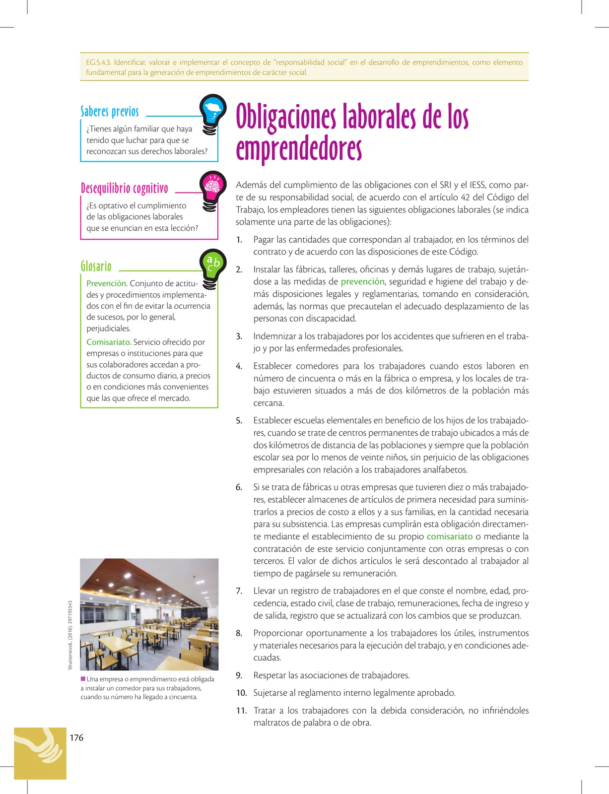 Miniatura página 176 de Emprendimiento Y Gestion · 2do BGU · 2019
