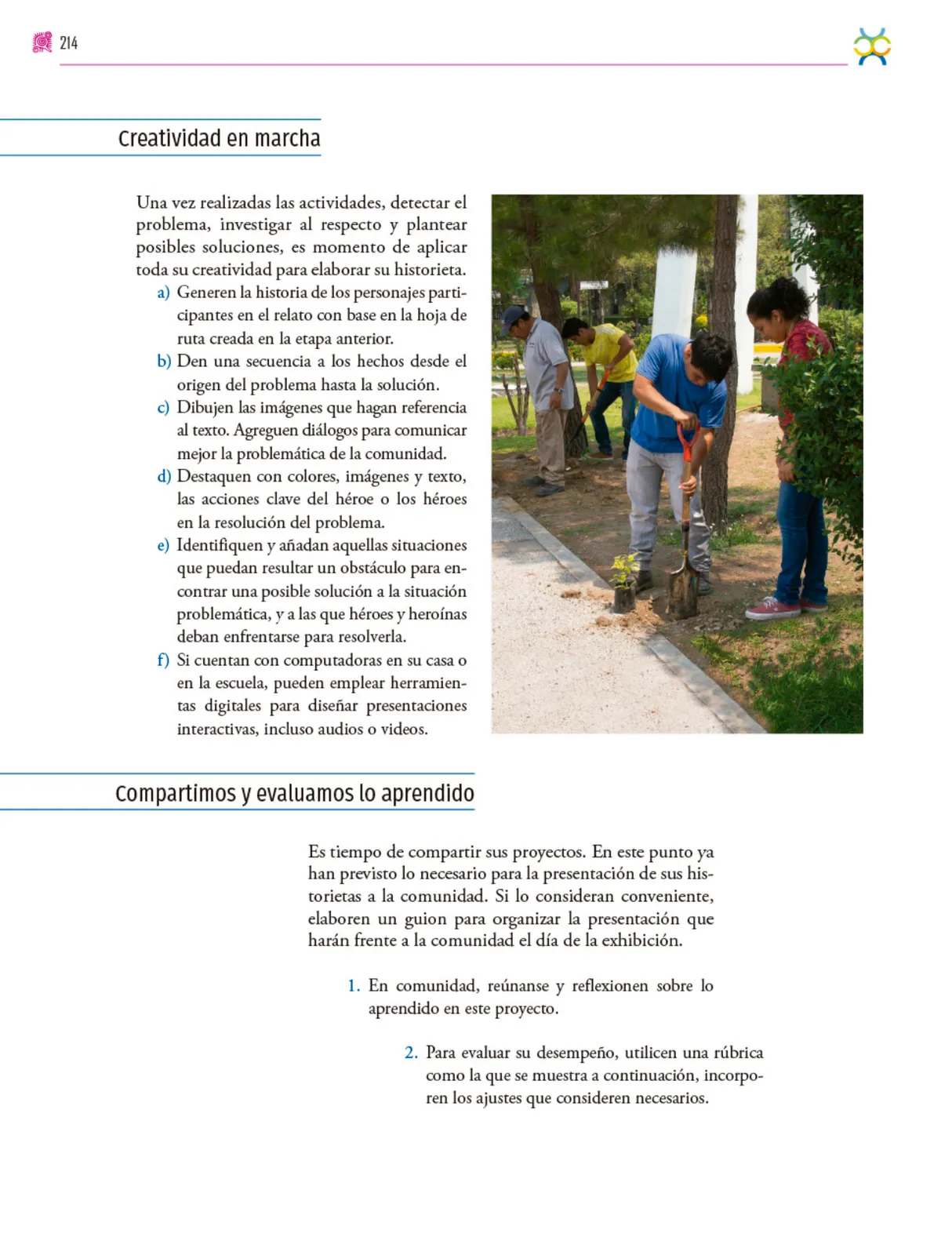Página 215 de Colección Nanahuatzin. Nuestro libro de proyectos. Libro de Educación Secundaria Grado 3° Ciclo Escolar 2025 - 2026