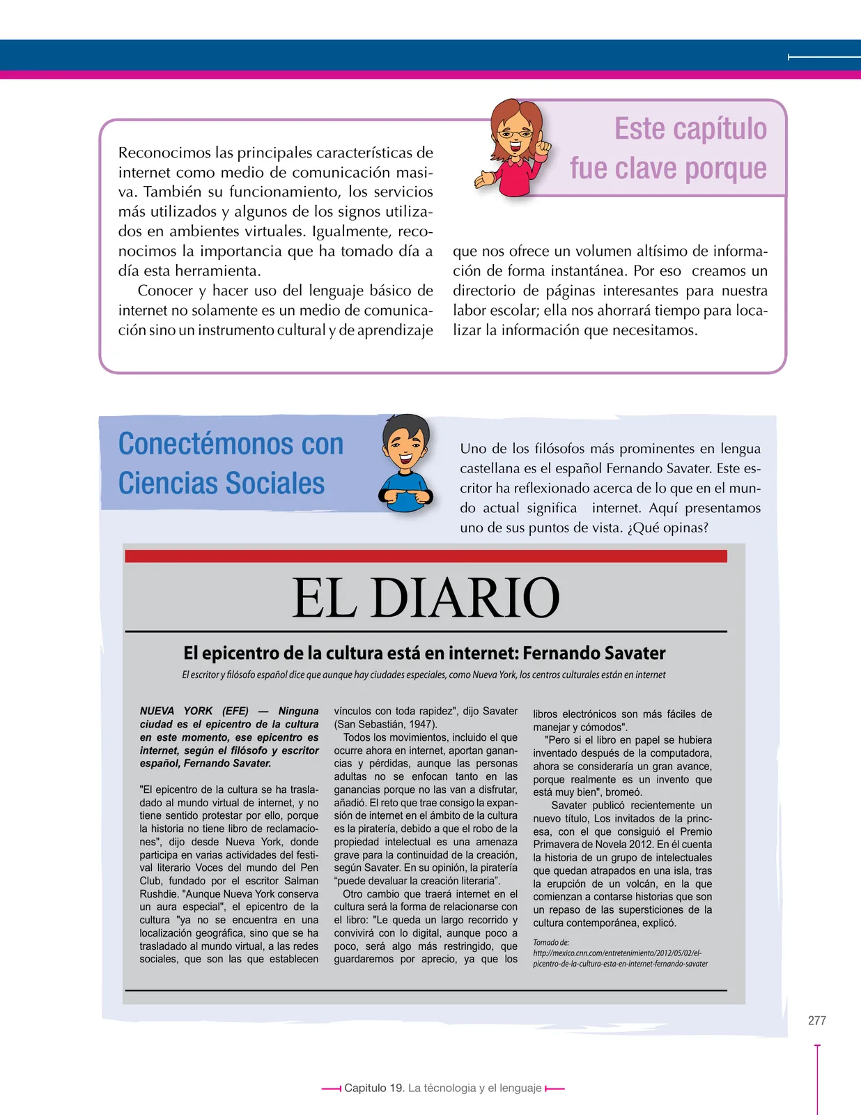 Miniatura página 277 de Lenguaje 9° · Secundaria Activa