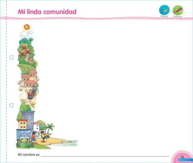 Página 34 de Aprendemos jugando : cuaderno de trabajo, 4 años · 2016