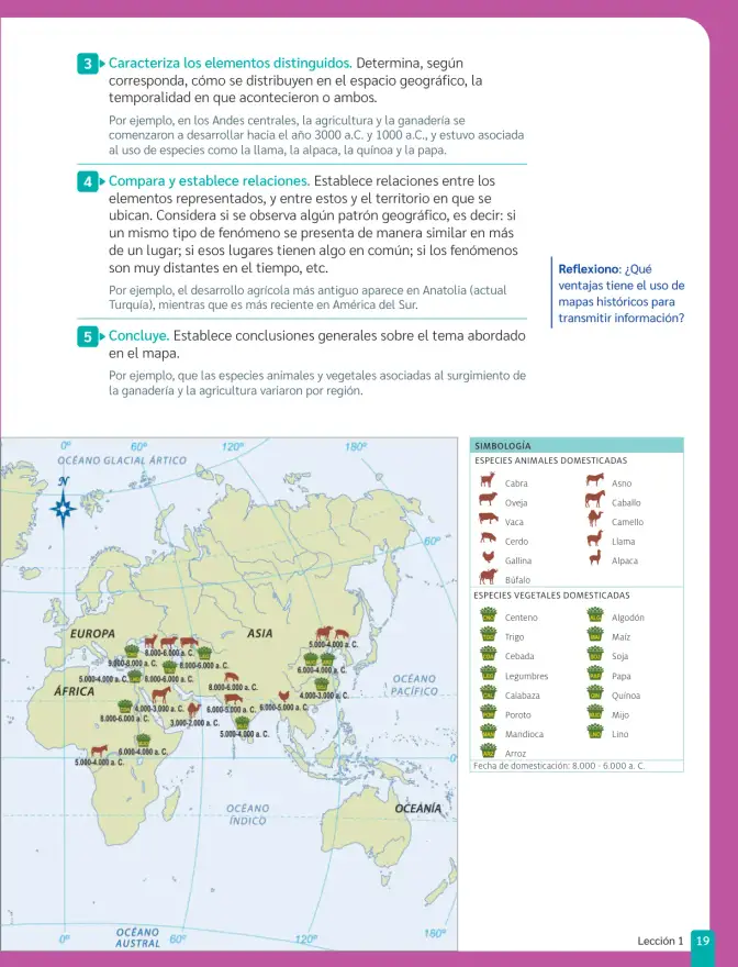 Página 21 de Historia, Geografía y Ciencias Sociales – Séptimo Básico | Texto del Estudiante MINEDUC – Descargar PDF · 2024