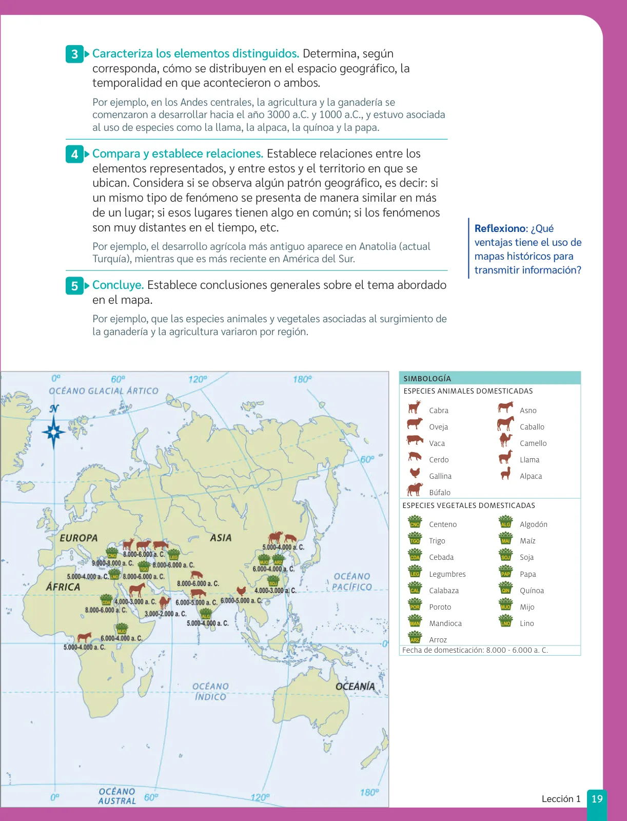 Miniatura página 21 de Historia, Geografía y Ciencias Sociales – Séptimo Básico | Texto del Estudiante MINEDUC – Descargar PDF · 2024