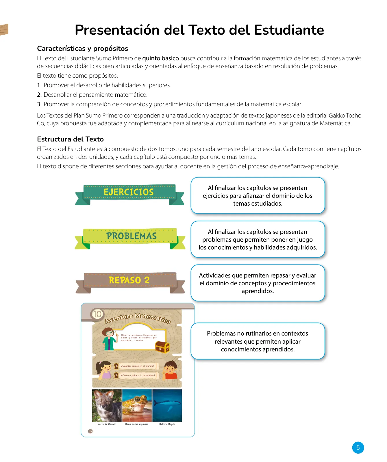 Página 7 de Sumo Primero – Quinto Básico | Texto del Estudiante MINEDUC – Descargar PDF · 2024