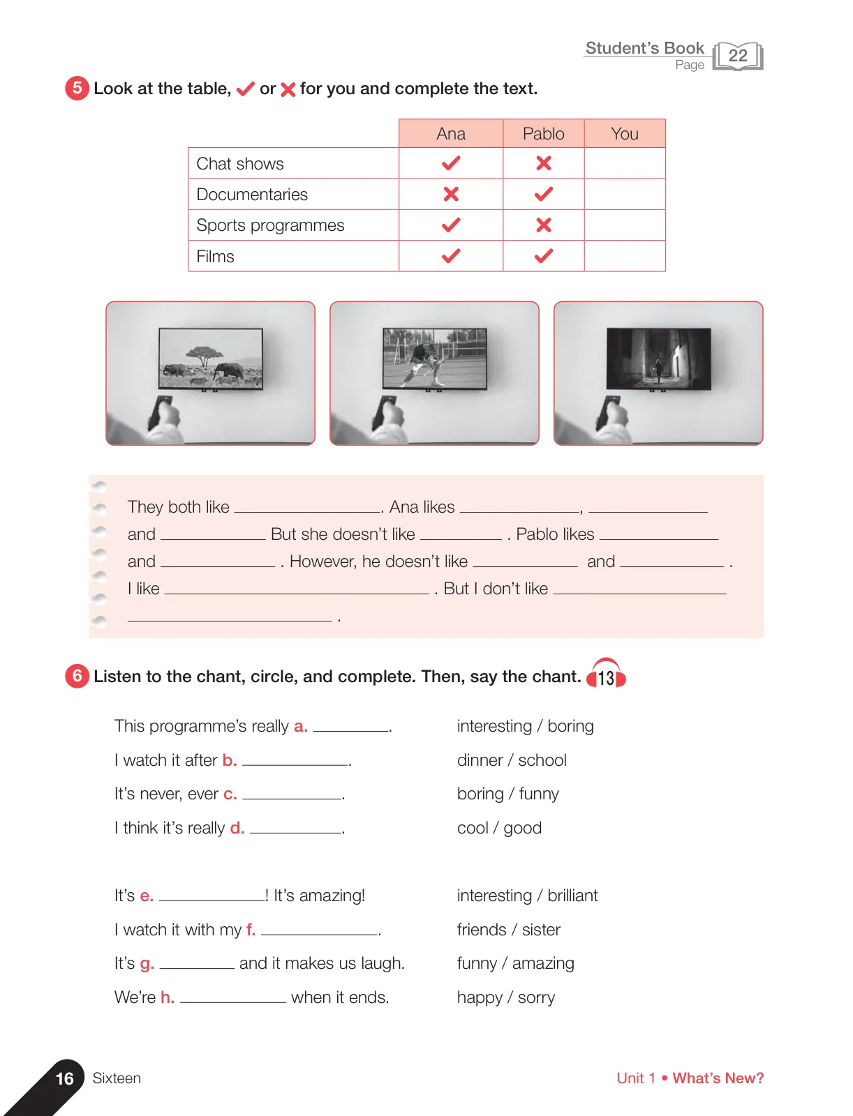 Miniatura página 18 de Inglés – Sexto Básico | Student’s Book MINEDUC – Descargar PDF · 2024