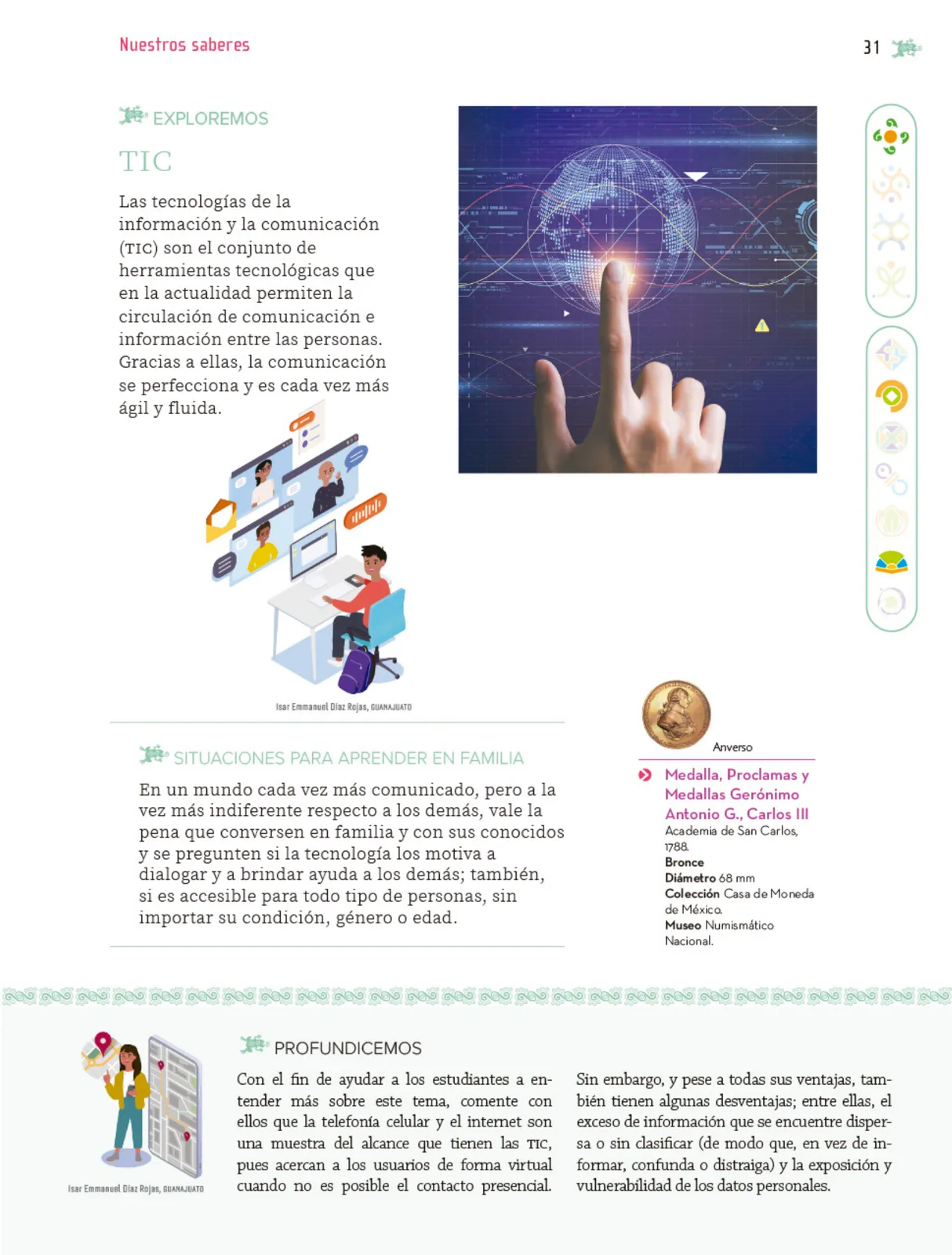 Miniatura página 32 de Nuestros saberes: Libro para alumnos, maestros y familia.   Libro de Educación Primaria Grado 5°  Ciclo Escolar 2025 - 2026