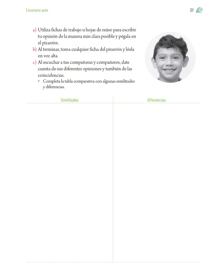 Página 40 de Proyectos de Aula. Libro de Educación Primaria Grado 5° Ciclo Escolar 2025 - 2026