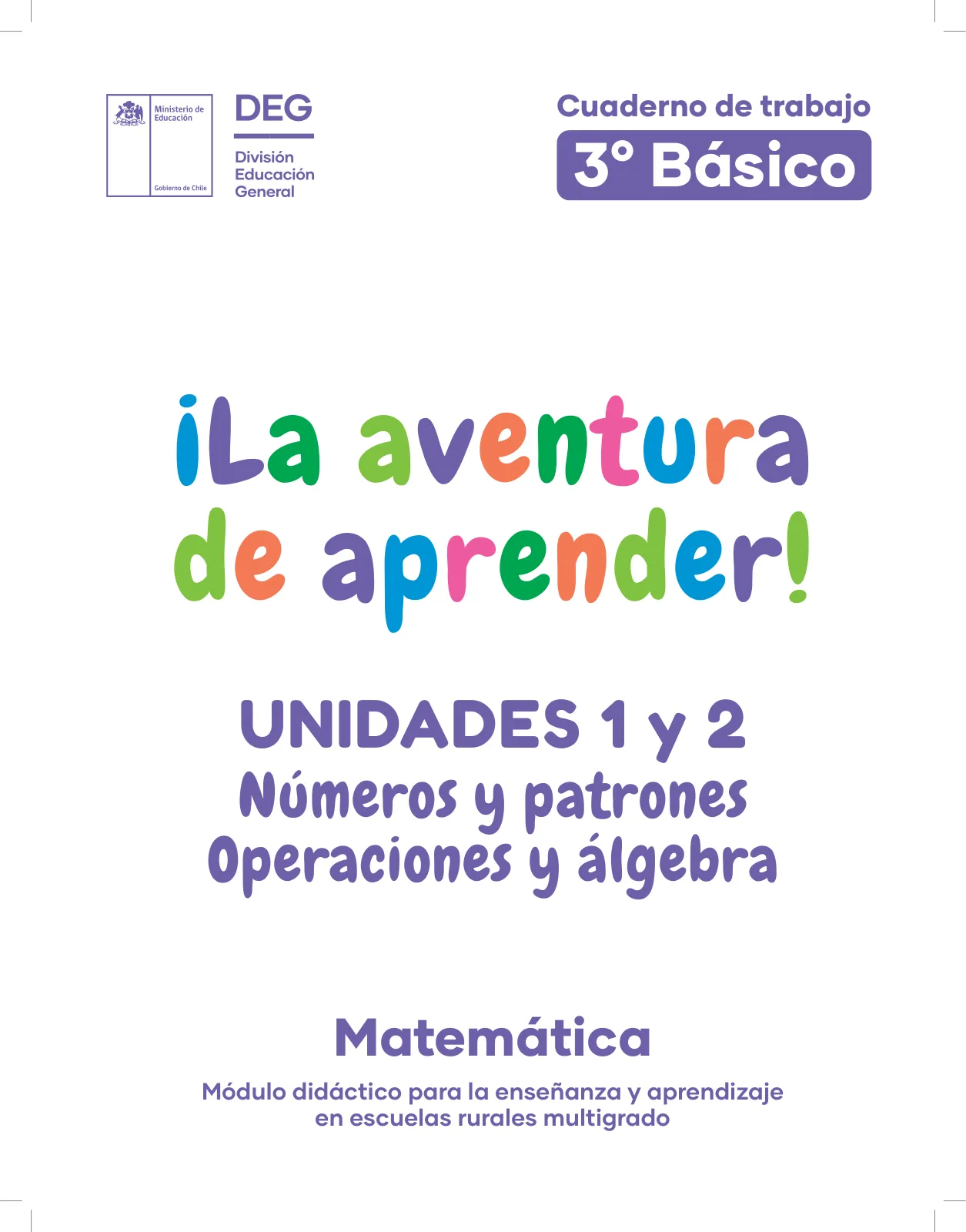 Página 3 de Sumo Primero – Tercero Básico | Texto del Estudiante MINEDUC – Descargar PDF · 2024