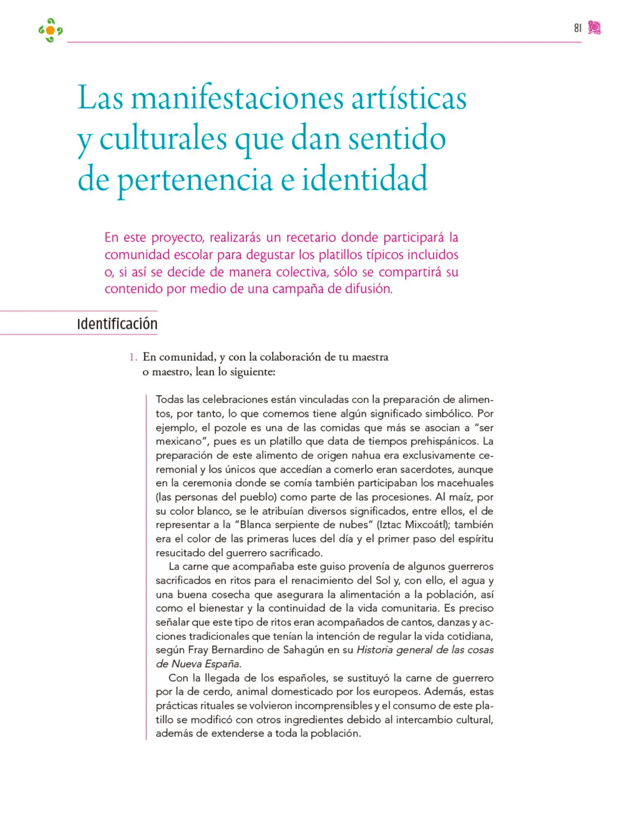 Página 82 de Colección Ximhai. Nuestro libro de proyectos.   Libro de Educación Secundaria Grado 1°  Ciclo Escolar 2025 - 2026