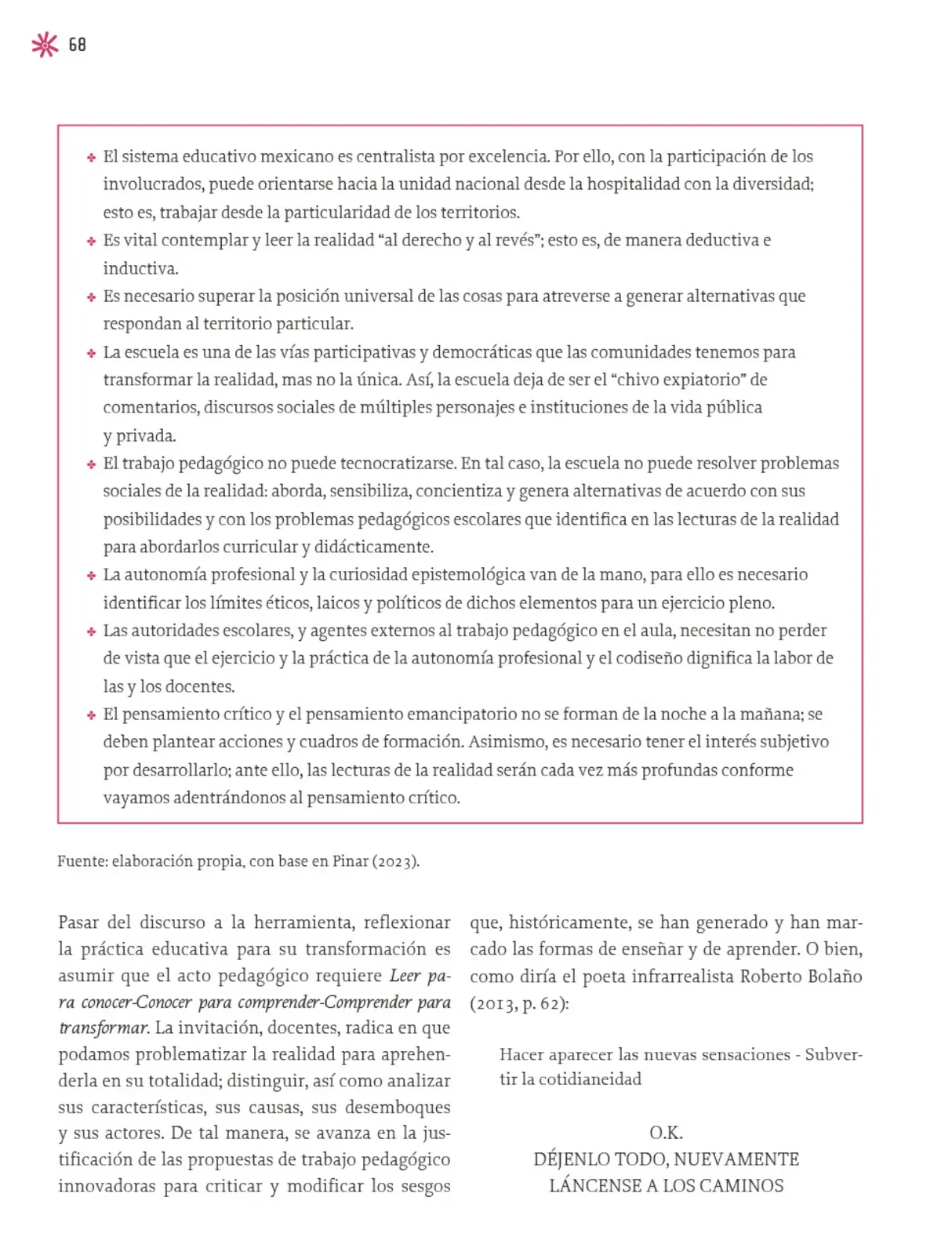 Miniatura página 69 de Un libro sin recetas para la maestra y el maestro. Fase 2  Libro de Educación Preescolar Grado 1°, 2°, 3°  Ciclo Escolar 2025 - 2026