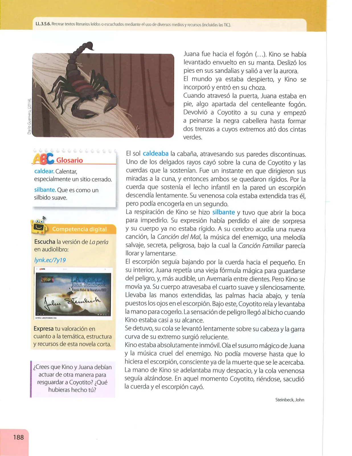Miniatura página 189 de Lengua Y Literatura · 7 EGB · 2024