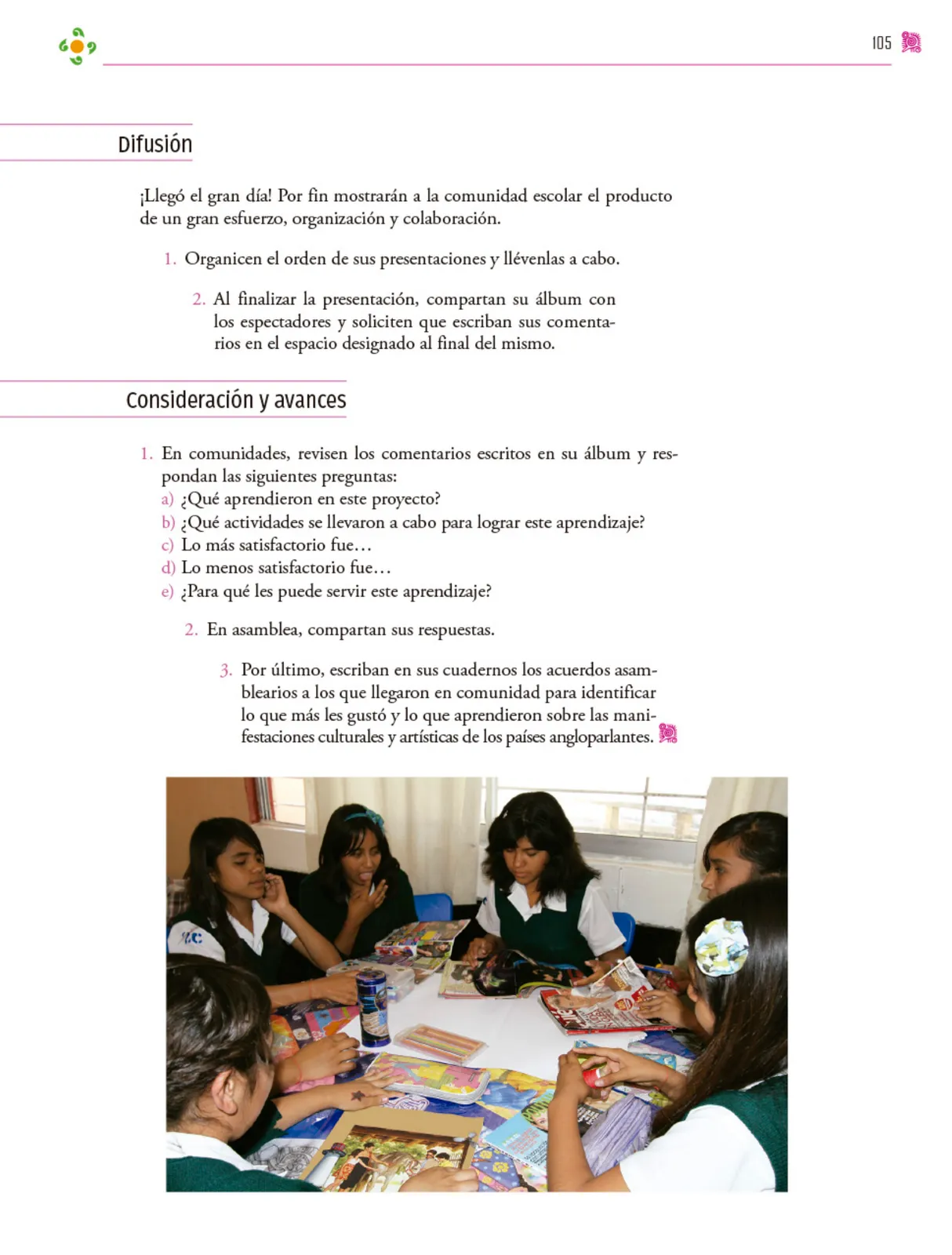 Página 106 de Colección Ximhai. Nuestro libro de proyectos. Libro de Educación Secundaria Grado 1° Ciclo Escolar 2025 - 2026