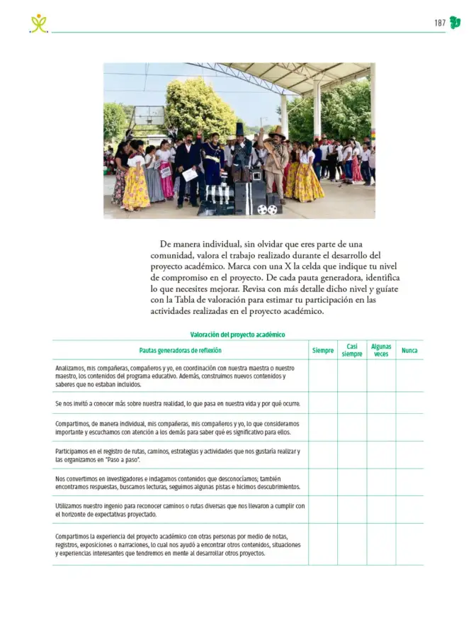 Página 188 de Colección Nanahuatzin. Nuestro libro de Proyectos. Tomo II. Libro de Educación Telesecundaria Grado 3° Ciclo Escolar 2025 - 2026