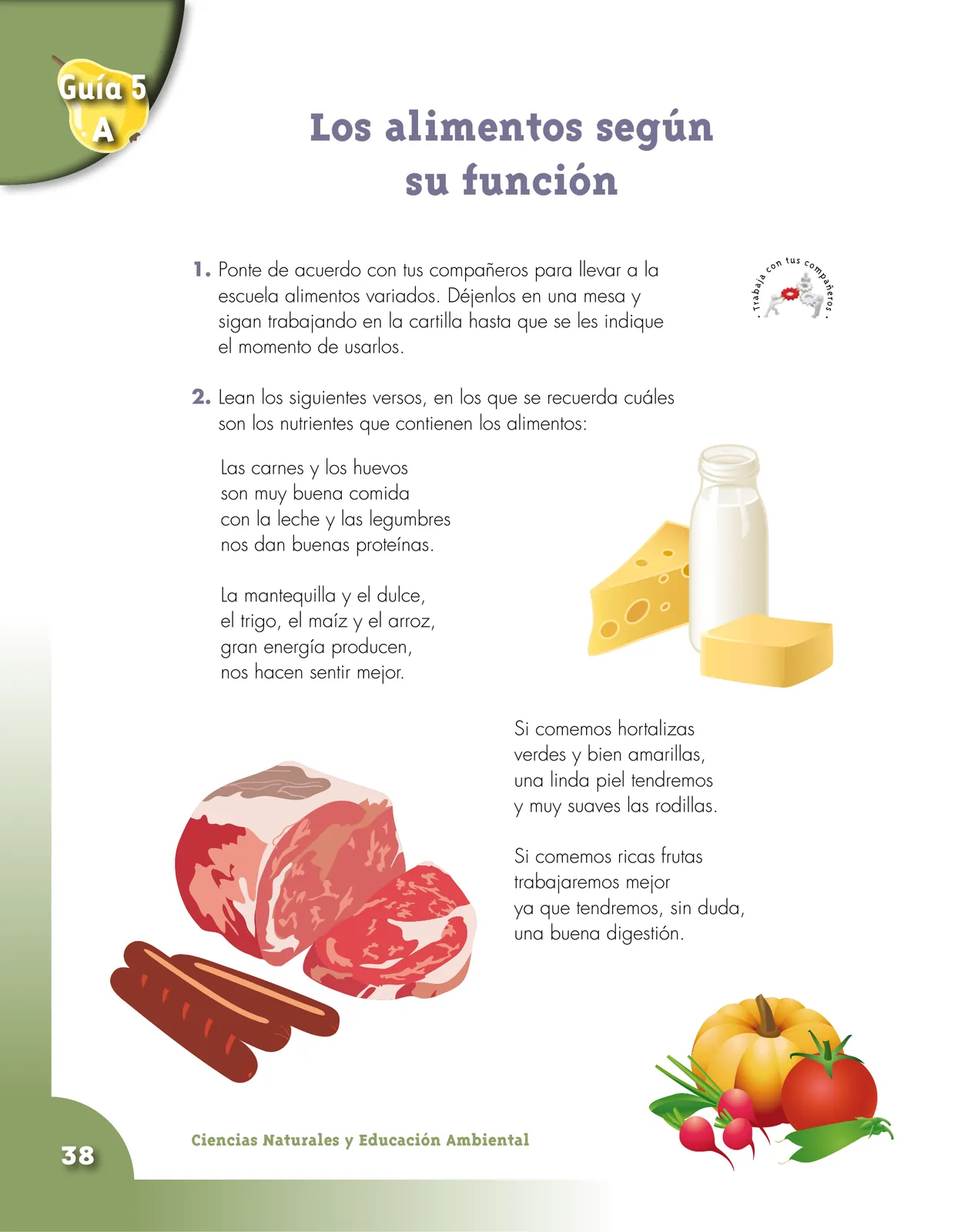 Página 38 de Ciencias Naturales 4° · Cartilla 01