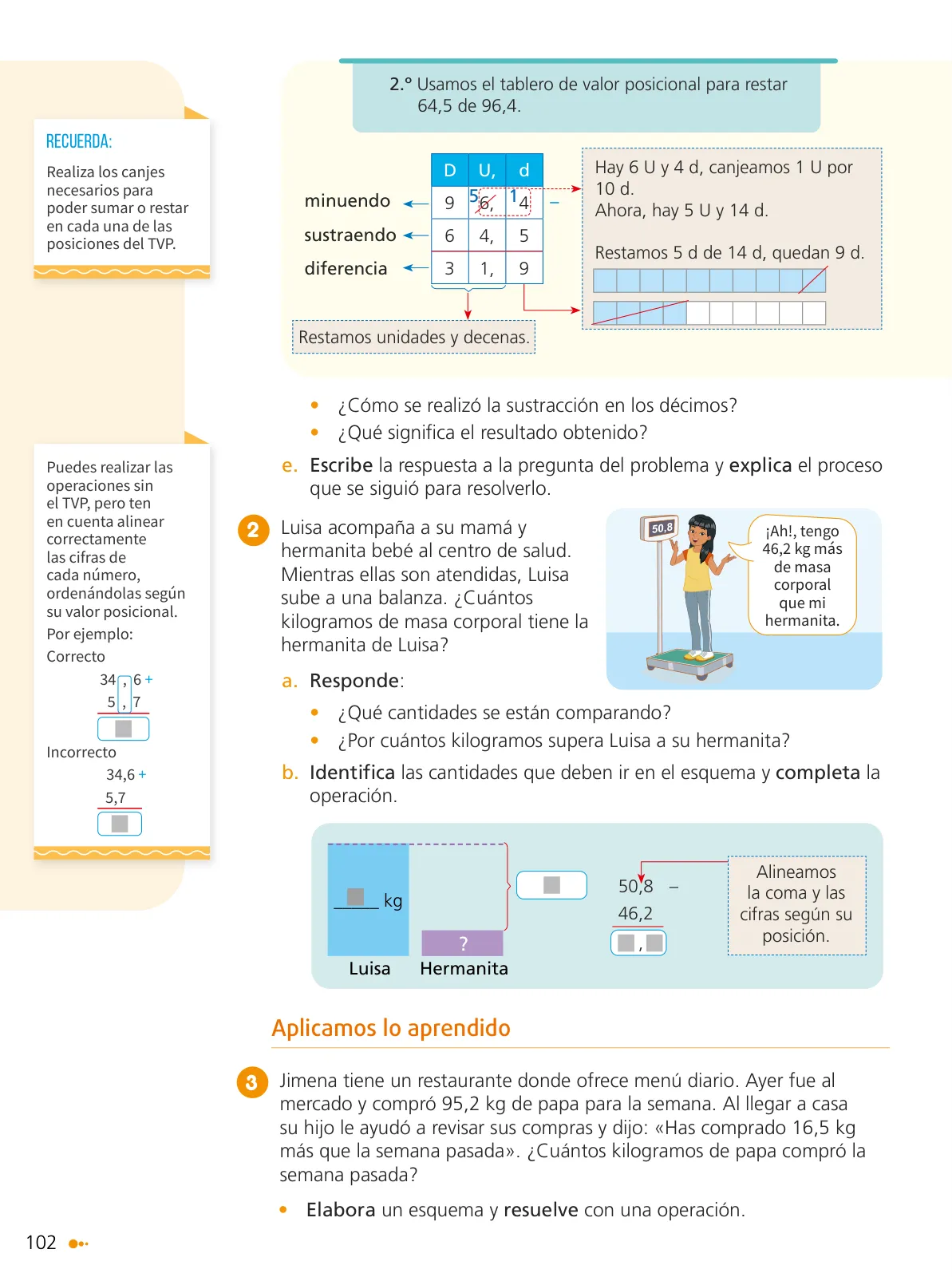 Miniatura página 104 de Texto de Matemática 5. Quinto grado de Primaria · 2024
